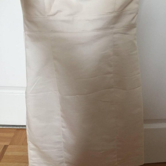 H&M Strapless White Dress - Size 4 - Picture 5 of 9